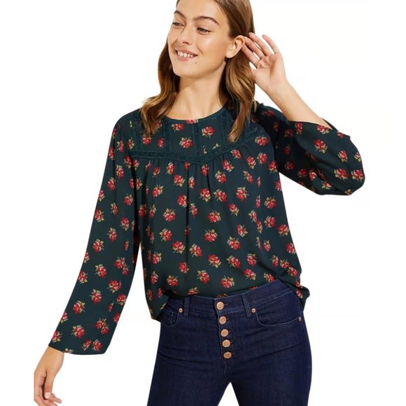 LOFT Tops - Ann Taylor Loft Lace Blouse